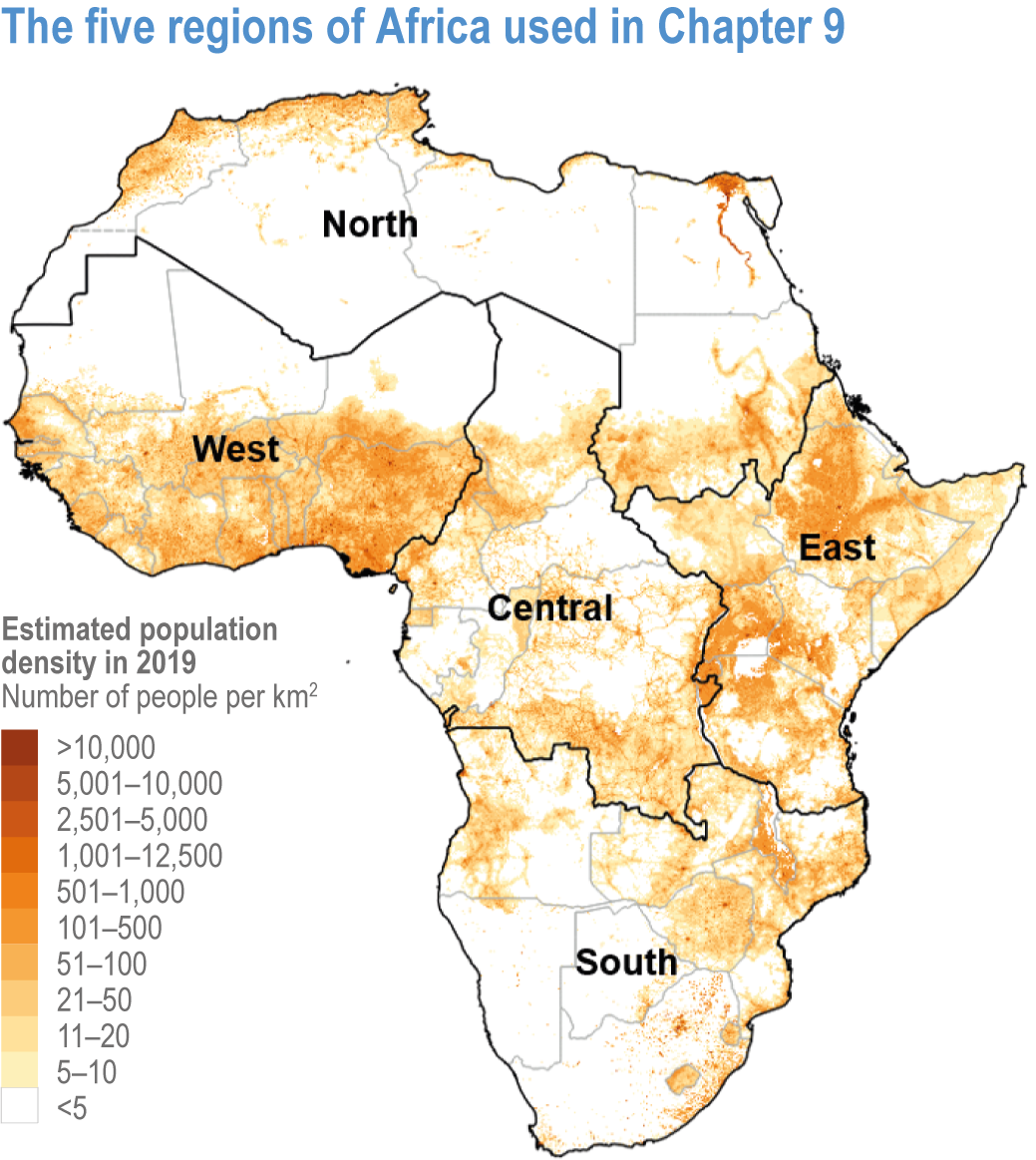 Population Density Map Of Africa 2022