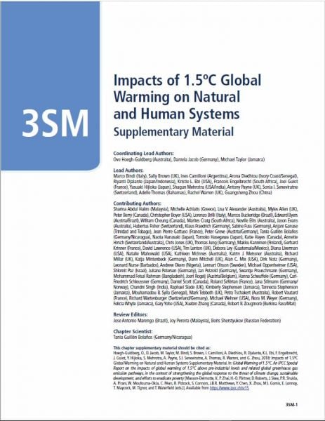 Chapter 3 Global Warming Of 1 5 ºc